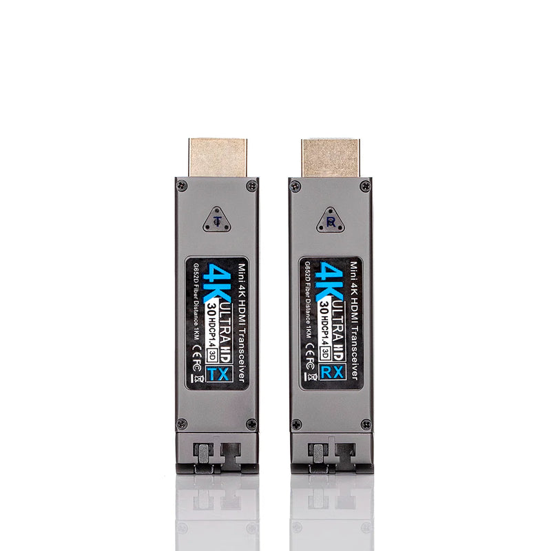 Mini 4K@30Hz HDMI to Fiber extender