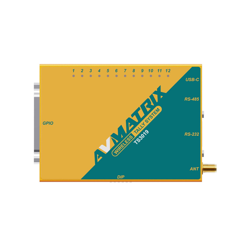 AV Matrix TS3019 (Sistema Tally multicámara inalámbrico)